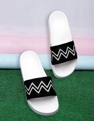 KAPYANSH Men Slides(Off White , 8)