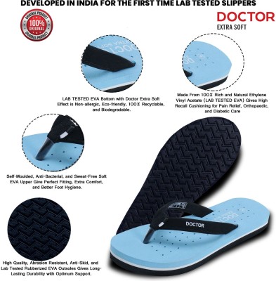 DOCTOR EXTRA SOFT Women Flip Flops(Multicolor 3)