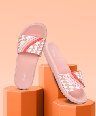 Paragon Women Women Sandals Sleek Modern Look Smart Casual Easy Wear Stylish Flats Slides(Multicolor , 5)