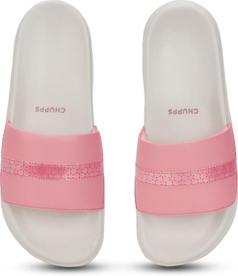 Chupps Women Flip Flops(Pink , 7)