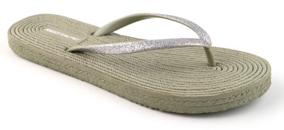 RED TAPE Women Flip Flops(Green , 4)