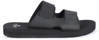 DR STTEP Men Slippers(Black , 10)