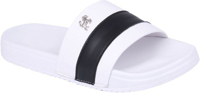 house of common Men Slides(White , 7)
