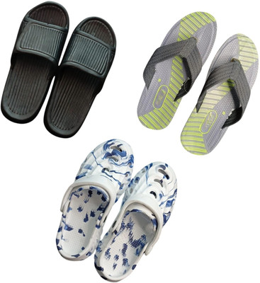 BLIBBERS Men Slippers(Multicolor , 9)