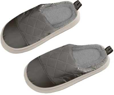 DRUNKEN Men Flip Flops(Grey , 11)