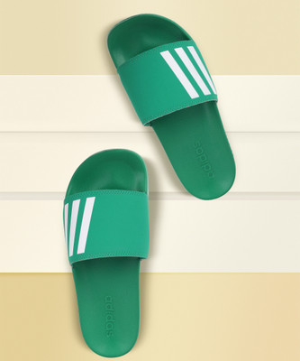 ADIDAS Men swenn Slides(Green , 9)