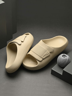 Roadster Men Slides(Beige , 8)