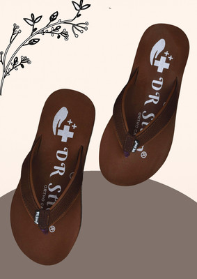 DR STTEP Men Slippers(Brown , 9)