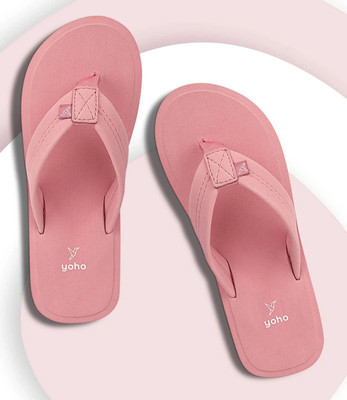 yoho Women Bubbles Women Ortho slippers Soft and comfortable for Women Slippers(Pink , 6)