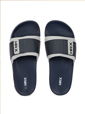 HRX by Hrithik Roshan Men Slides(Navy , 8)