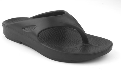 RED TAPE Men Flip Flops(Black , 8)