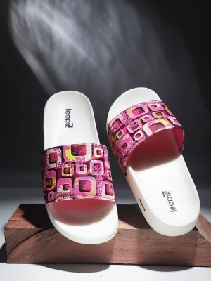 LIBERTY Women Slides(Pink, White 4)