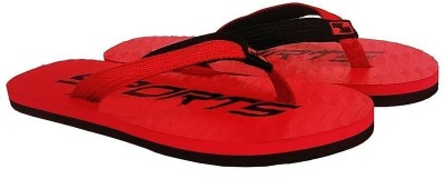 PRIKSH FOOTWEAR Men Flip Flops(Red , 10)