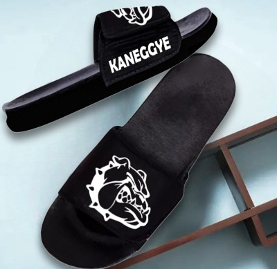 KANEGGYE Men Slides(White , 6)