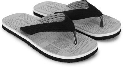 Footexo Men Flip Flops(Grey , 10)