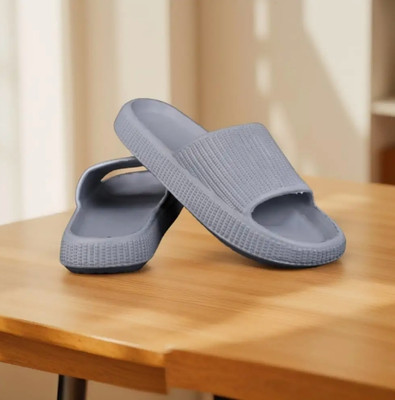 Dee Rook Men Slippers(Grey , 6)