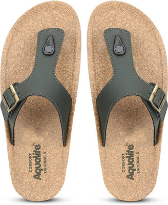 Aqualite Men Slippers(Beige , 6)