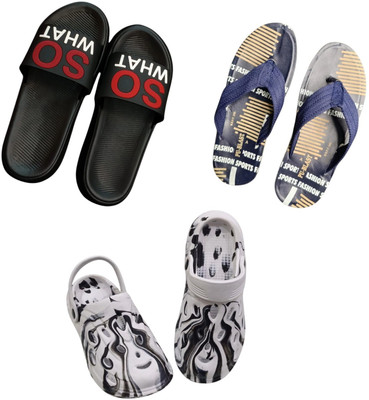 BLIBBERS Men Slippers(Multicolor , 8)