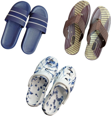 BLIBBERS Men Slippers(Multicolor , 7)