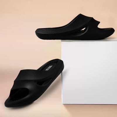 DOCTOR EXTRA SOFT Men Slides(Black , 10)