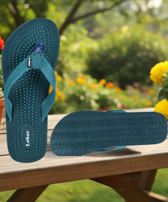 Lehar Women Soft and Comfortable Orthopedic Pain Relief Flip Flops(Olive , 8)