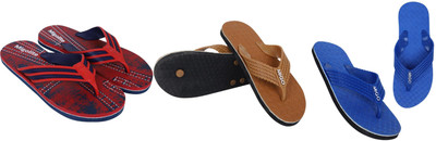 MIGOLITE Men Slippers(Red , 6)
