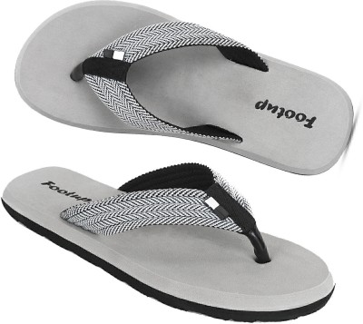 Footup Men Comfortable|Ultra-Light|Stylish and Trendy|Flip Flops for Flip Flops(Grey , 8)