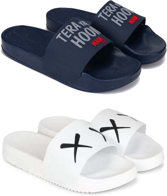 Pennen Men Slides(White , 10)