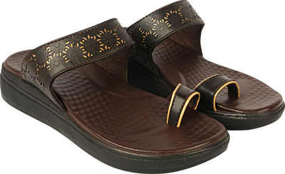 Unisoft Women Slippers(Brown , 7)