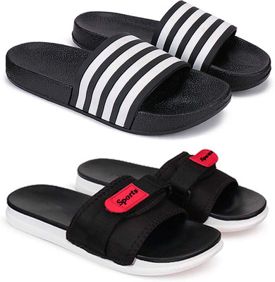 Earton Men Slides(Multicolor , 6)