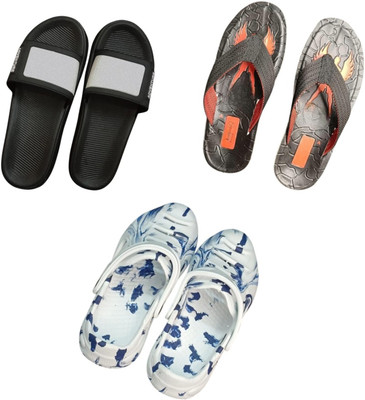 BLIBBERS Men Slippers(Multicolor , 7)