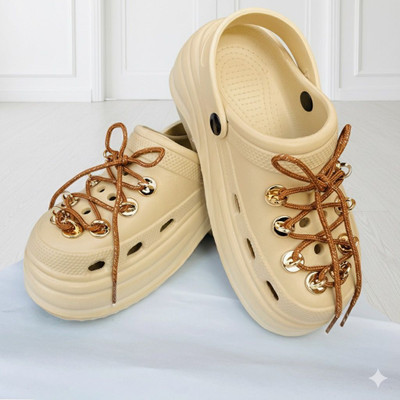 AMANGUPTASTORE Women Flip Flops(Brown , 5)