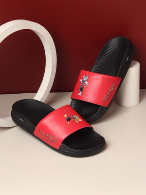 yoho Men Slides(Red , 10)