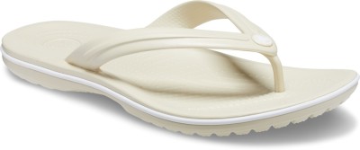 CROCS Women Crocband Flip Flops(Brown , 6 UK/India)