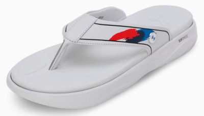 PUMA Men Slippers(White , 9)