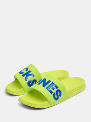 JACK & JONES Men Slides(Green , 9)