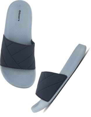 Glissers Men Slides(Grey , 6)