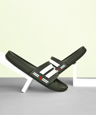 Bata Men Slides(Grey , 8)