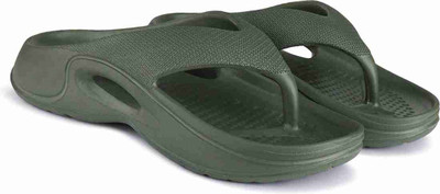 Vokline Men Flip Flops(Olive , 8)