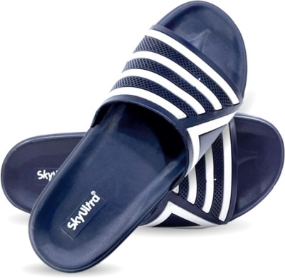 Skyultra Men Slides(Blue , 7)