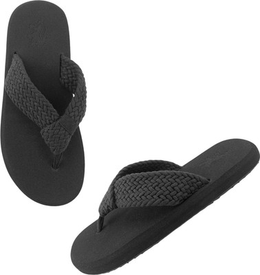 RED TAPE Women Flip Flops(Black , 5)