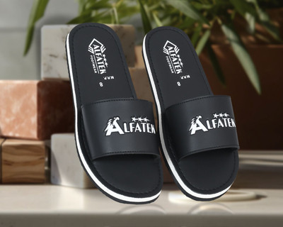 Alfatek Men Flip Flops(Blue , 10)
