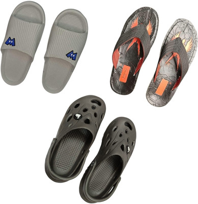 BLIBBERS Men Slippers(Multicolor , 9)