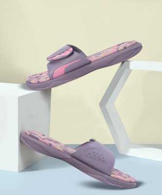PUMA Women Royalcat ComfortSoftrideDaze Slides(Purple , 6)
