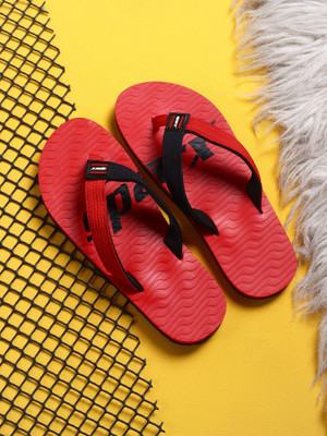 Sparx Men Slippers(Red, Black , 7)