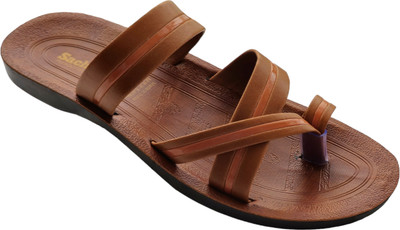 sachin Men Slippers(Tan , 10)