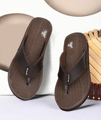 DR STTEP Men Slippers(Brown , 9)