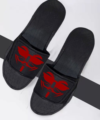 Krimzim Men Slides(Red , 10)