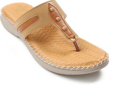 LIBERTY Women Slippers(Beige , 4)