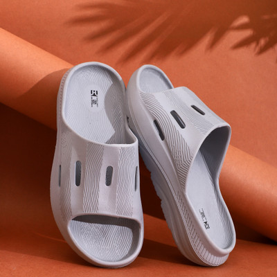 Hygear Men Slides(Grey , 7)